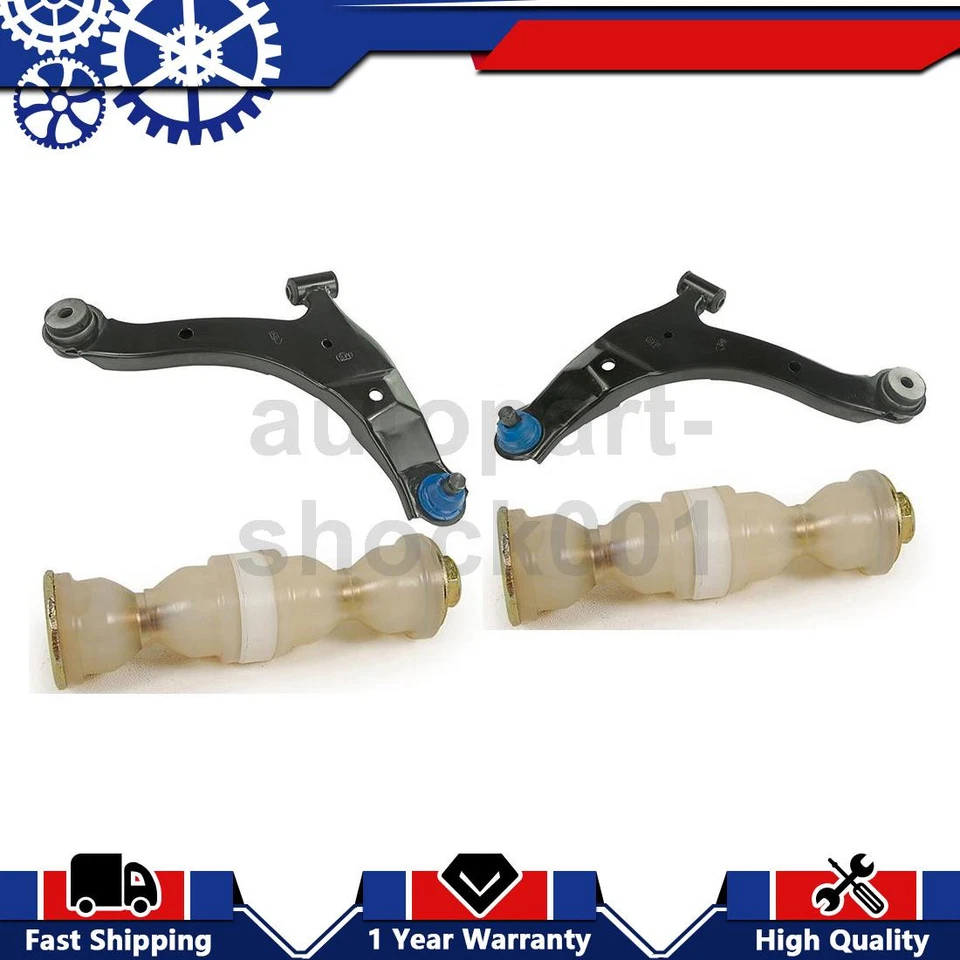 4 brazos de control inferiores delanteros Mevotech barra estabilizadora eslabones para Chrysler Neon 2000 Foto 1 de 4