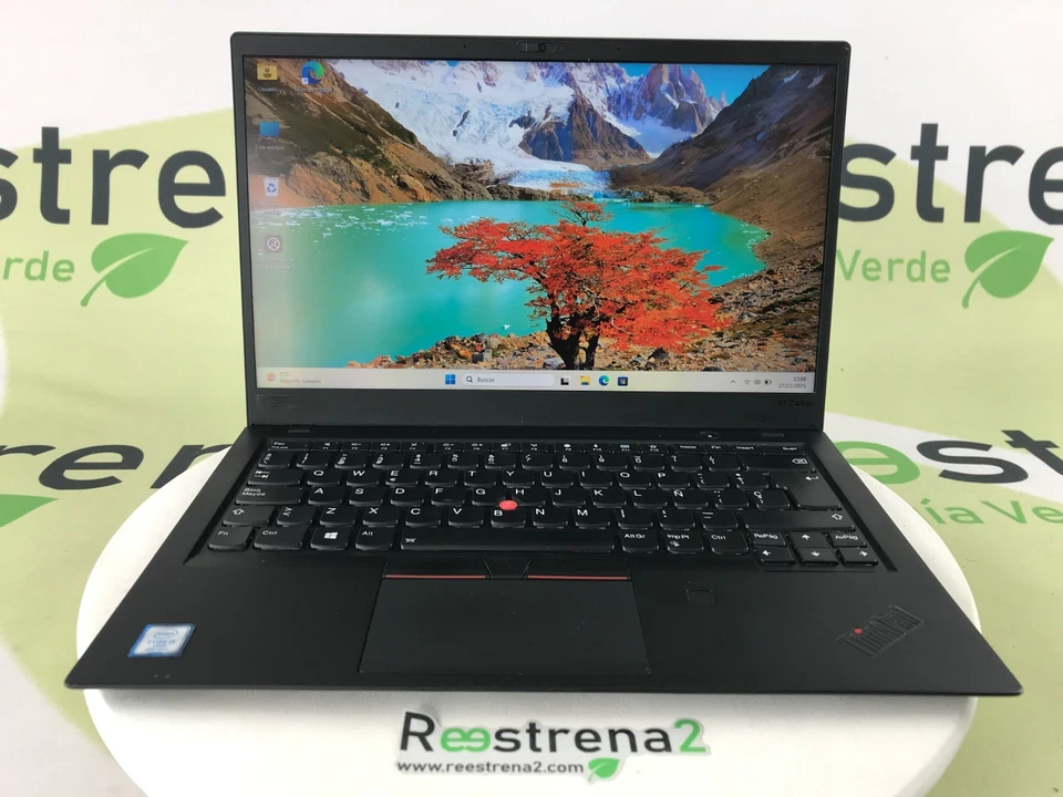 Lenovo X1 Carbon 6  i5-8350 1.7 Ghz 8 Gb 256 Gb NVMe Windows 11 - Imagen 1 de 1
