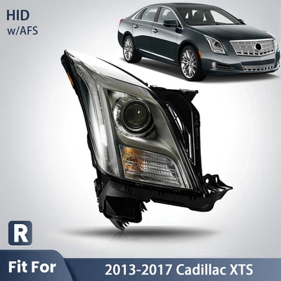 HID/Xenon Headlight For 2013-2017 Cadillac XTS With AFS Right Passenger Side Foto 1 de 4