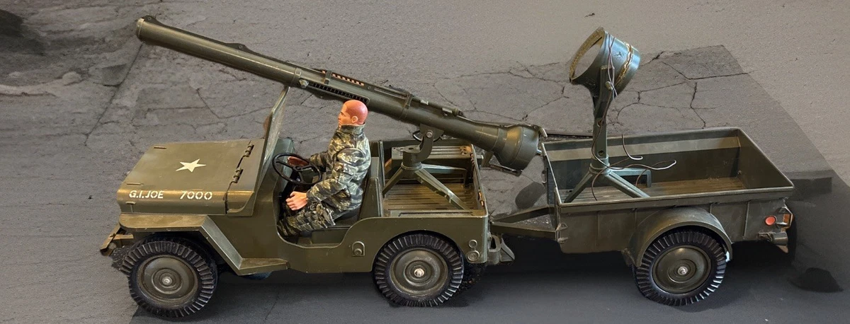 G.I. Joe Military & Adventure Action Figures Jeep 1960 Year