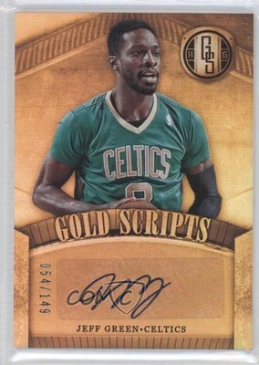 2014-15 Panini Gold Standard Gold Scripts /149 Jeff Green #34 Auto - Image 1 of 2