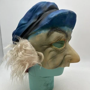 Vintage Ben Cooper Sea Captain Old Man #132 Halloween Maske Gummi RAR Künstler Taiwan - Bild 1 von 15