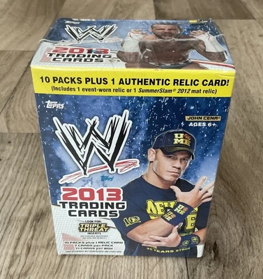 2013 TOPPS WWE WRESTLING CARDS CARD BOX NEW OVO JOHN CENA ULTIMATE WARRIOR WWF - Image 1 of 4