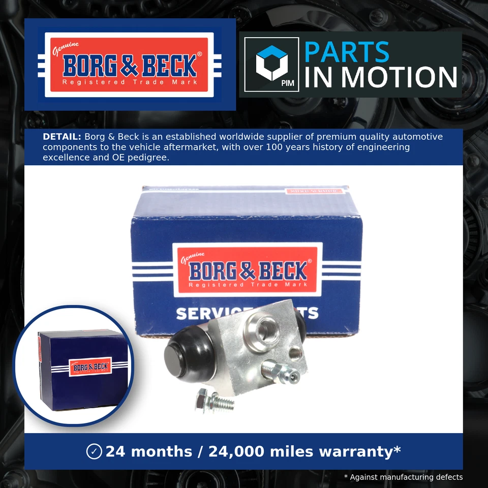 Wheel Cylinder Fits PEUGEOT 107 1.0 Rear Left 05 to 14 Brake B&b 4402f0 Quality