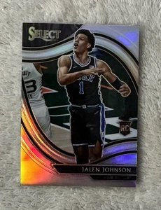 JALEN JOHNSON-RC-2021 CHRONICLES SELECT-Silver Holo PRIZM - NBA - Picture 1 of 2