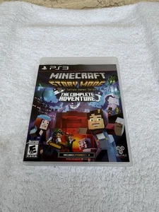 Minecraft Story Mode The Complete Adventure (Sony Playstation 3 PS3, 2016) CIB - Picture 1 of 3