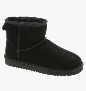 Koolaburra by UGG 1114851 Koola Mini II schwarze Damenstiefel Größe 10 NEU IM KARTON - Bild 1 von 8