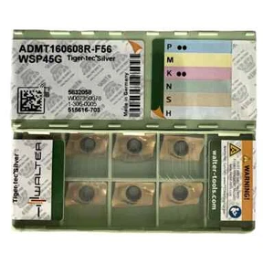 WALTER / ADMT160608R-F56 WSP45G /Original blade Carbide CNC Blade 10 PCS - Picture 1 of 3