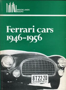Ferrari 1946-1956 125S 166 212 750S racing and more - USEFUL BROOKLANDS BOOK - Picture 1 of 1