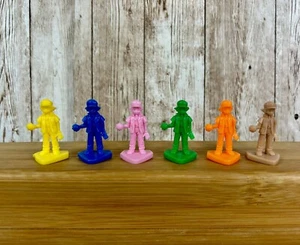 Vintage 1999 Pokemon Master Trainer Board Game Replacement Pieces 6 Ash Movers - Picture 1 of 6