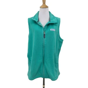Obermeyer Vest Jacket Womens L Large Fleece Zip Up Sleeveless Collared Pockets - Picture 1 of 14