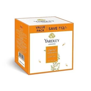 Yardley London Sandalwood Luxury Soap,100g (Pack Of 3) - Picture 1 of 2
