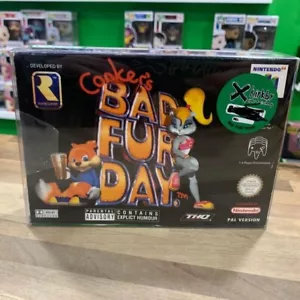 PAL Conkers Bad Fur Day N64 - TOP Zustand - komplett im Karton - Bild 1 von 8