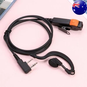 2 Pin Radio Earpiece Dual PTT Walkie Talkie Headset for Kenwood Baofeng 888S TYT - Zdjęcie 1 z 10