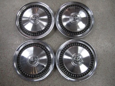 Set (4) OEM 1976-1991 15" 16" Ford E100 E150 E250 E350 Van Wheel Covers  957 - Image 1 of 4