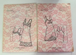Dolores of St Paul Vintage Slip Sewing Patterns - Lot of 2 - Size 34 7113 & 6933 - Picture 1 of 9