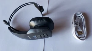 BlueParrott B350-XT UPDATED Wireless Headset - Works but TAPED CRACK HEADBAND - Picture 1 of 11