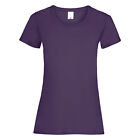 Womens/Ladies Value Fitted Short Sleeve Casual T-Shirt (BC3901)