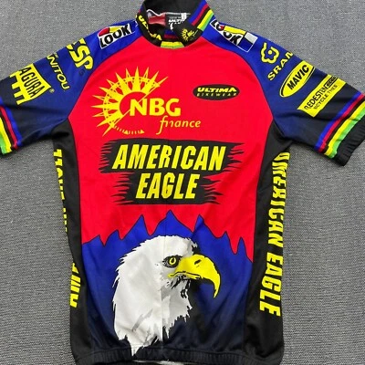 American Eagle Ultima MTB Jersey Size 4 Look Bicycle Cycling - Image 1 of 4