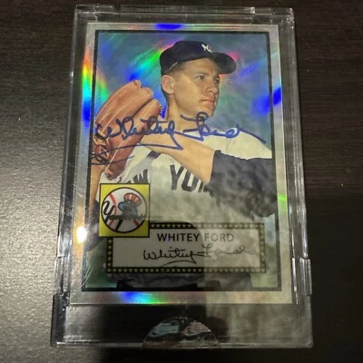 2007 ETopps Baseball Card  Whitey Ford 855/999 - Image 1 of 4