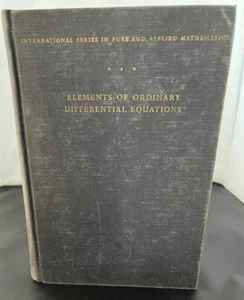 Elements of Ordinary Differential Equations Michael Golumb Merrill Shanks HB Boo - Picture 1 of 7