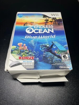 Endless Ocean Blue World Nintendo Wii Game w/ Wii Speak Bundle 🔥Fast Shipping~ - Image 1 of 3