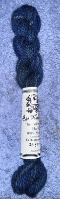 Res Naturae Yarns 100% Merino Wool Crewel Tapestry Yarn Blue Hand Dyed - Image 1 of 4