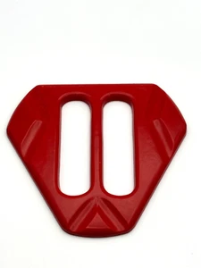 Vintage Bakelite Art Deco Red Scarf Clip - Picture 1 of 6