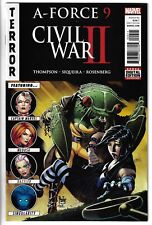 A-Force #9 (2016) Paulo Siqueira Civil War II Cover