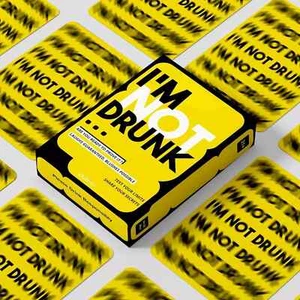 I'M NOT DRUNK - Party Drinking Card Game adult gift  21+ secrets fun Kawaii Koi - Picture 1 of 7