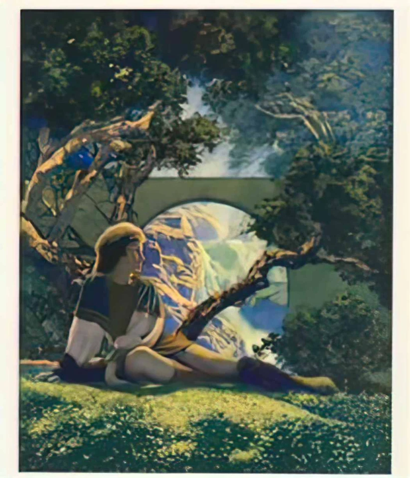 Maxfield Parrish photo A4 the knave of hearts - Image 1 of 1