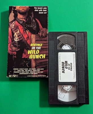 Revenge Of The Wild Bunch (1971 VHS) Paul Hunt HTF Rare 70s Spaghetti Western - Image 1 of 4