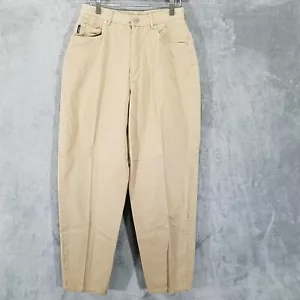 Jeans Lauren Ralph Lauren donna beige cachi 10P cotone gamba dritta casual - Foto 1 di 12
