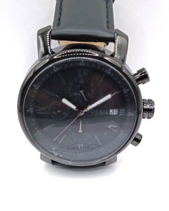 Fossil Chronograph RHETT LEATHER BQ1703 Wristwatch Watch Men's Accessories NEW Original Packaging - Picture 1 of 9