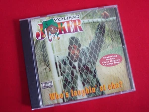 Young Joker: Whos Laughin At Cha (NEW-Opened SUPER RARE CD) Sacramento CA 916  - Picture 1 of 12