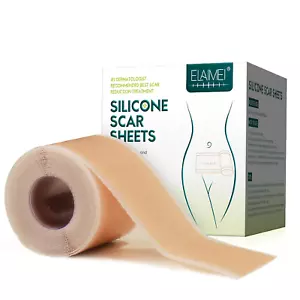 Hojas profesionales de silicona para cicatrices - rollo de 1,6" x 120" para un cuidado eficaz de cicatrices - Imagen 1 de 11