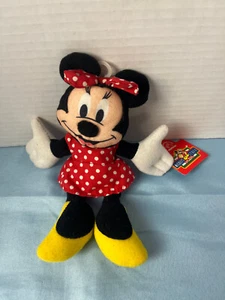 MINNIE MOUSE Bean Bag Beanbag NWT Plush by Applause 7" - Picture 1 of 4