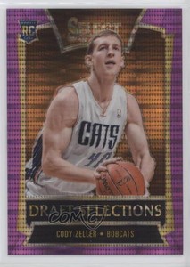 2013-14 Panini Select Draft Selections Purple Prizm /99 Cody Zeller #4 Rookie RC