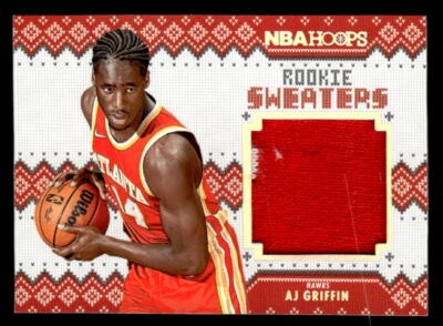 2022-23 Panini Hoops #RS-AG AJ Griffin Holiday Rookie RC Sweaters - Image 1 of 2