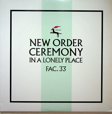 NEW ORDER Ceremony V.2/In A Lonely Place 12" NEW** 2019 Vinyl Joy Division 1981 - Image 1 of 3