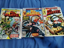 Ms Marvel Lot #2, #16 & #20 1st Cameo Appearance of Mystique