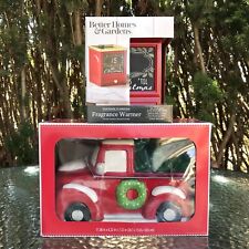Countdown To Christmas Fragrance Wax Melt Warmer & Xmas Tree Truck Cookie Jar