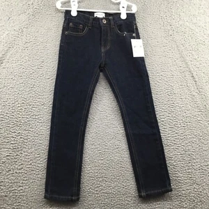 Miles the Label Kid's Slim Fit Jeans Dark Blue Denim 5 - Picture 1 of 4