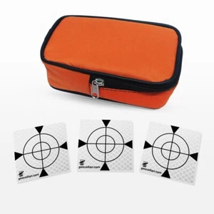100er Set reflektierende Etiketten 60mm x 60mm weiß, Totalstation, Vermessung - Bild 1 von 4