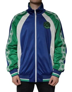 Dolce&Gabbana Men Multicolor Bomber 100% Polyester Full Zip Casual Jacket IT 50 - Picture 1 of 8