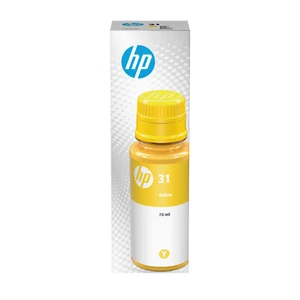 HP 31 Żółta butelka z atramentem – (1VU28AE) - Zdjęcie 1 z 8