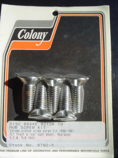 Colony Brake Rotor Hardware Kit 8739-10 - Image 1 of 1