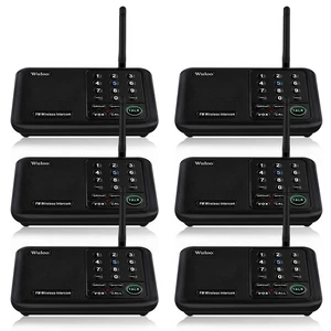 Intercoms Wireless for Home 5280 Feet Range 10 Channel 3 Code, Wireless Inter... - Picture 1 of 7
