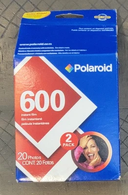 Vintage Polaroid 600 Instant Film 20 Photos Set Of 2 New SEALED Expired 12/08 - Image 1 of 4