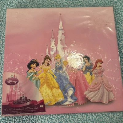 Disney Princess 12x12, álbum de recortes, nuevo en paquete, viene con pegatinas Foto 1 de 4